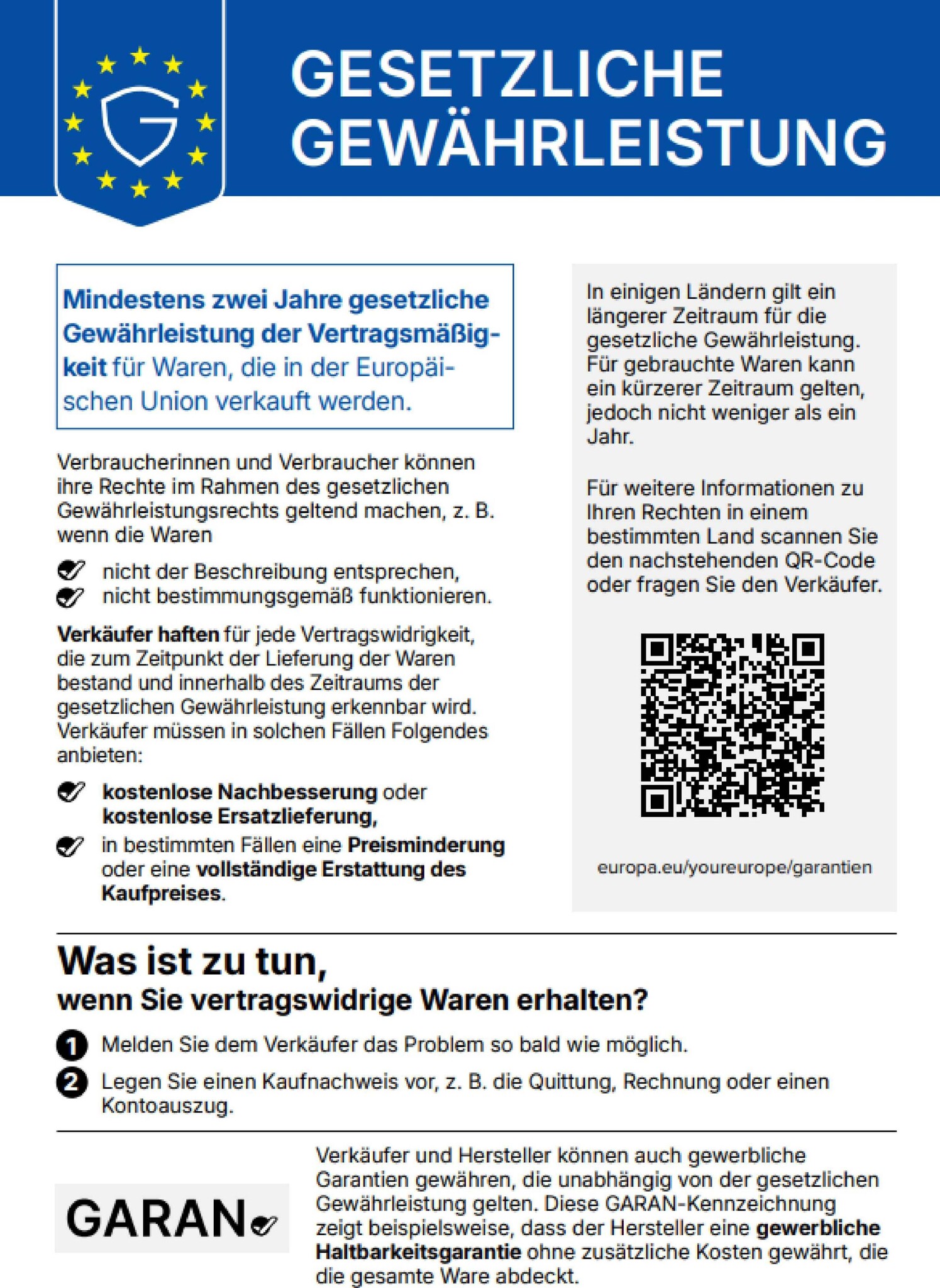 Widerrufslabel