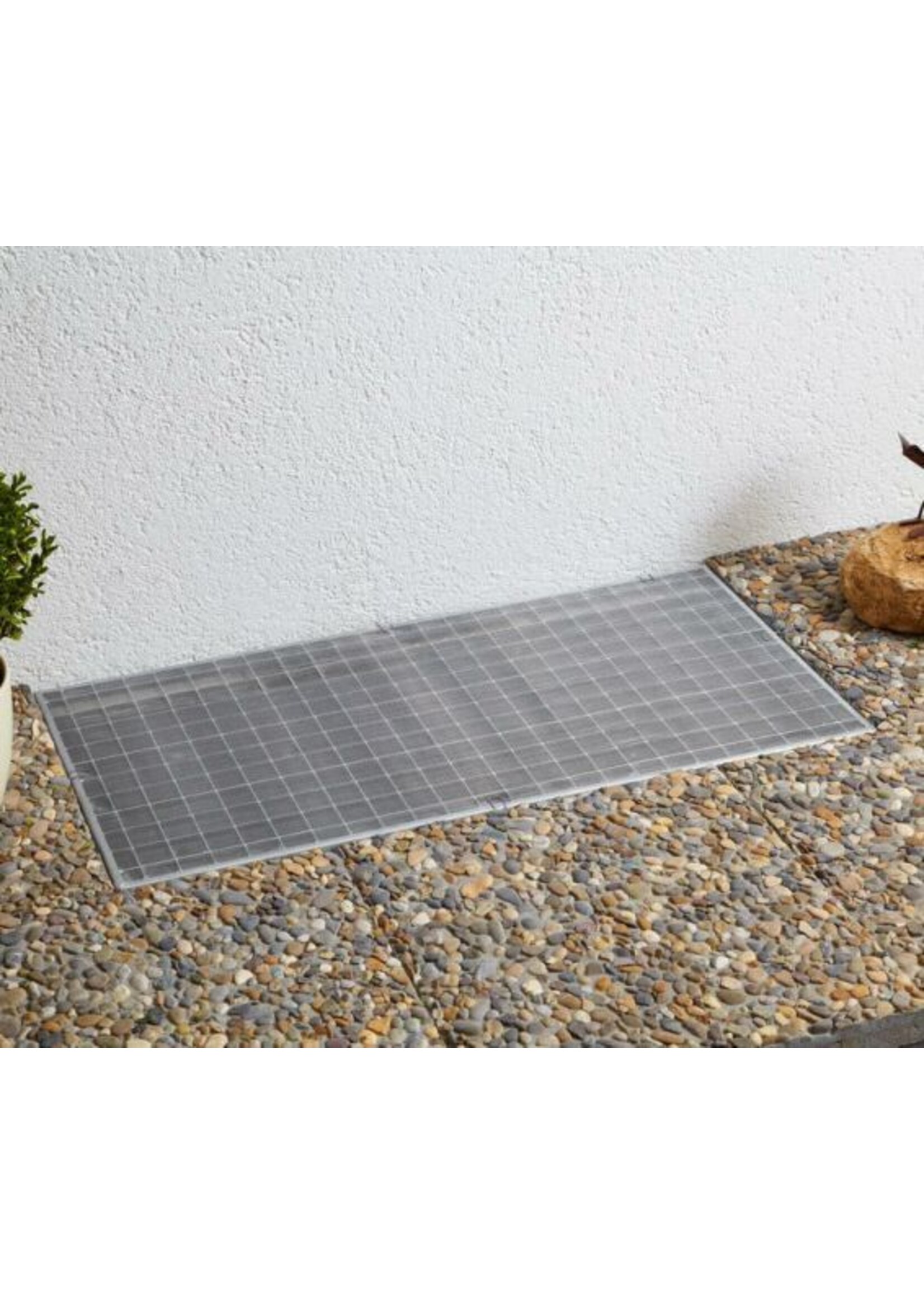Home & Garden 100500103-VH Lichtschachtnetz aus Aluminium 60x120cm