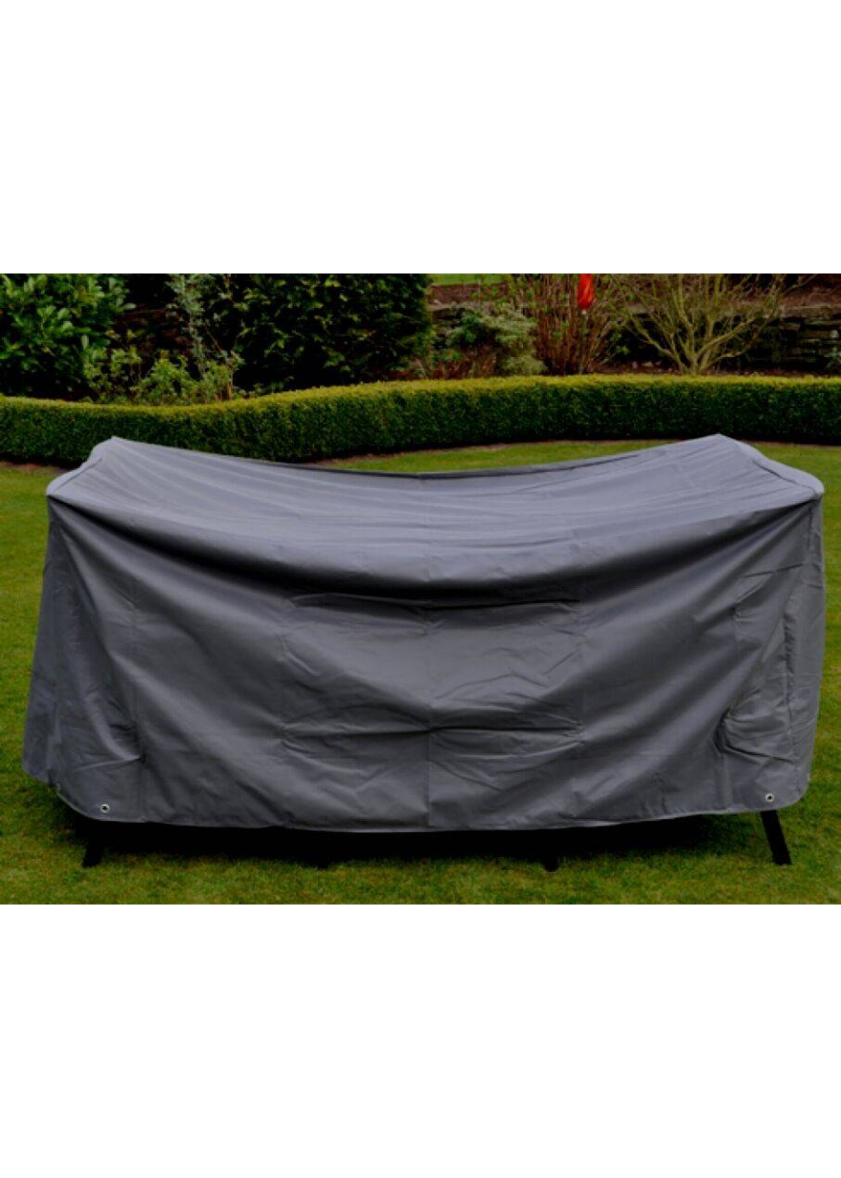 Schutzhülle Abdeckung für Sitzgruppen 230x155x80cm eckig anthrazit 61045