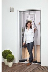 Fliegengitter Lamellenvorhang 100x220cm anthrazit 4tlg Fiberglas 100410105-VH