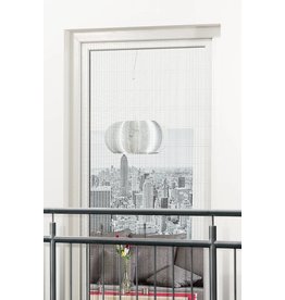 Fliegengitter 130x220cm für Türen an franz. Balkonen weiss 101140201-CU