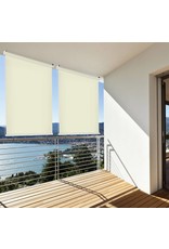 Sonnenschutz Rollo Aussenrollo Sichtschutz Balkon creme 180x230cm 302660414-VH