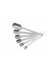 Weis 139066 Messlöffel Maßlöffel 6er Set aus Edelstahl 0,63 bis 15ml