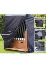 Schutzhülle Hülle Schutzhaube Strandkorb H170/134xB135xT100cm anthrazit 1933