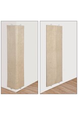 Katzenkratzbrett Katzen Kratzbrett aus Natursisal 80x28cm beige 49060