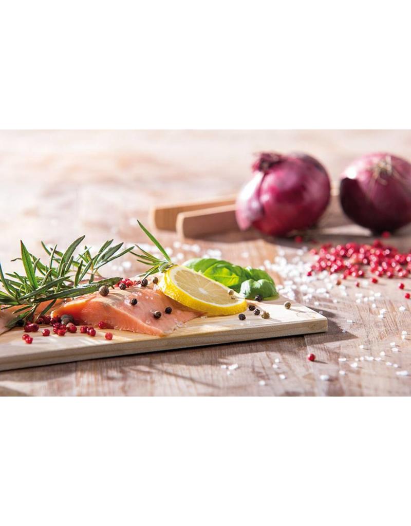 Zedernholz Grillbretter 2er-Set 15x30cm für Raucharoma beim Grillen 200780108-HE