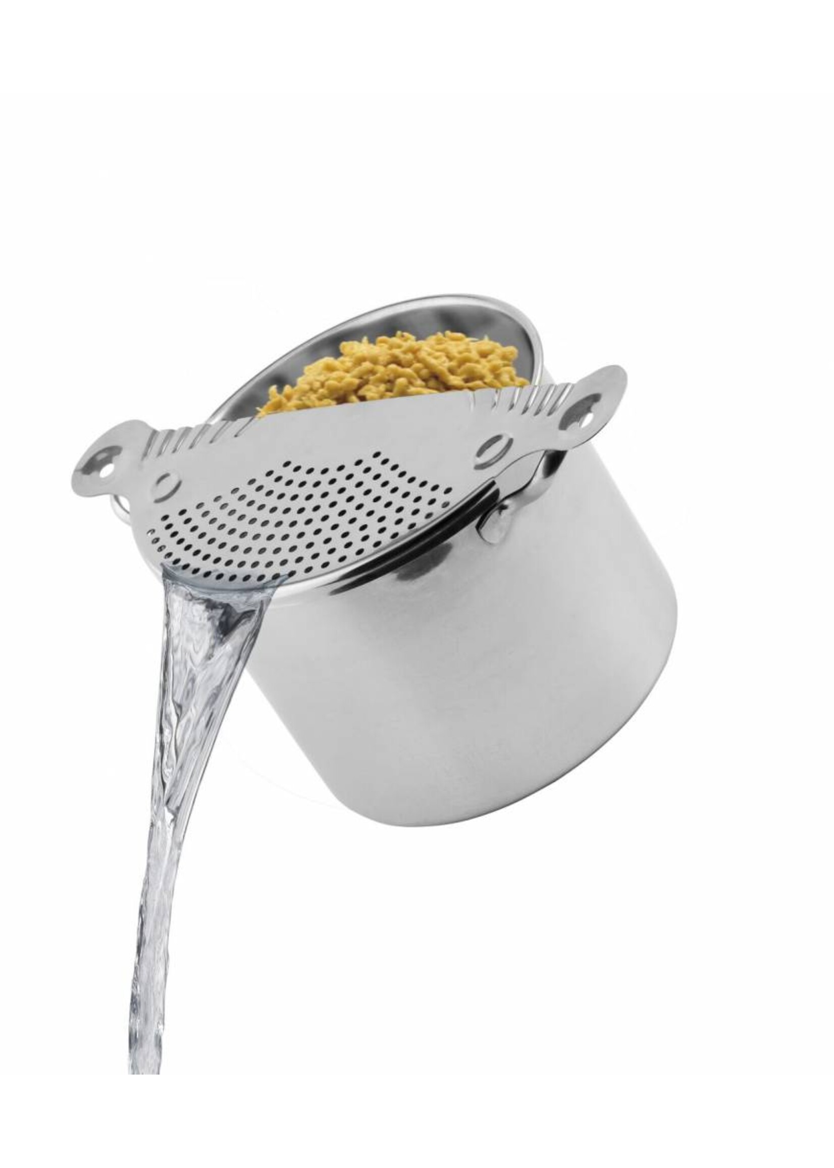 Weis 160398 Edelstahl Abgieß Ausgieß-Hilfe für Töpfe bis 26cm
