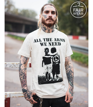 All the arms we need - unisex, Fair T-Shirt Linen