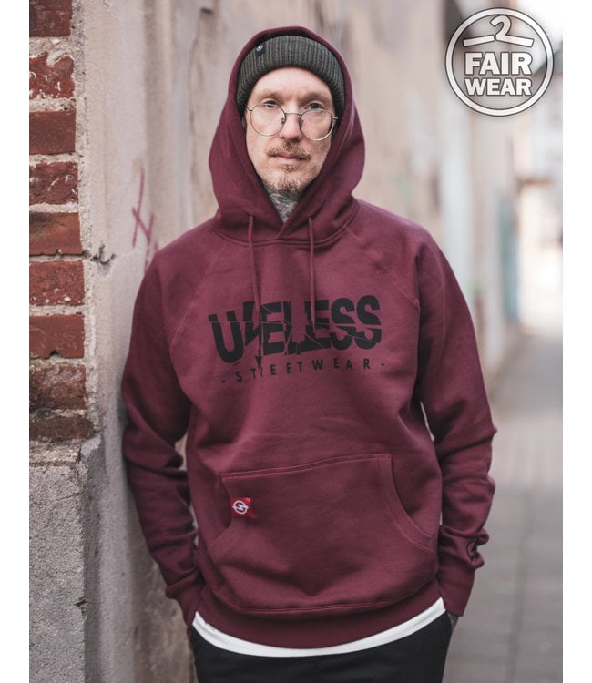 Premium Hoodie - Burgundy - Fair