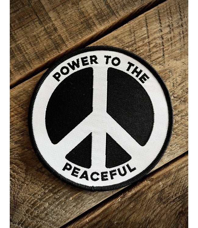 Peace Patch, Gewebt