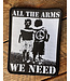 Useless Patch gewebt - All the arms we need