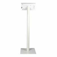 10.5-inch Pro iPadhouder, Fino, wit, staand op vloer, inclusief slot