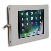 iPad 10,5 inch wandhouder voor Apple Pro 10,5 vlak tegen muur montage, Securo 10-11 inch, grijs