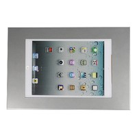 iPad 9.7/10.5 wandhouder zilvergrijs, plat tegen wandmontage, voor Air, iPad 2017 en Pro 10,5-inch; Securo 9-11 inch tablets