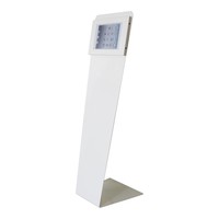 Vloerstandaard wit display voor Apple Mini; Kiosk 7 en 8 inch tablets
