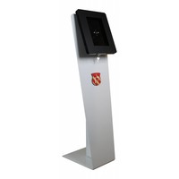 Vloerstandaard wit display voor Apple Mini; Kiosk 7 en 8 inch tablets