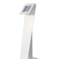 Vloerstandaard wit display voor Apple Mini; Kiosk 7 en 8 inch tablets