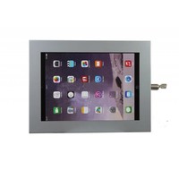 iPad 12,9 inch wandhouder, vlak tegen muur montage; Securo 12-13 inch, RVS/staal