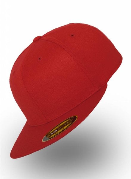 Flexfit by Yupoong Fitted Cap Rood
