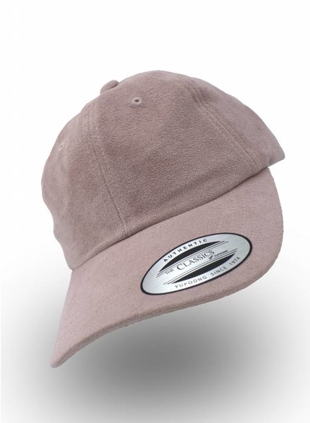 Flexfit by Yupoong Dad Cap Pink Suede (Faux)