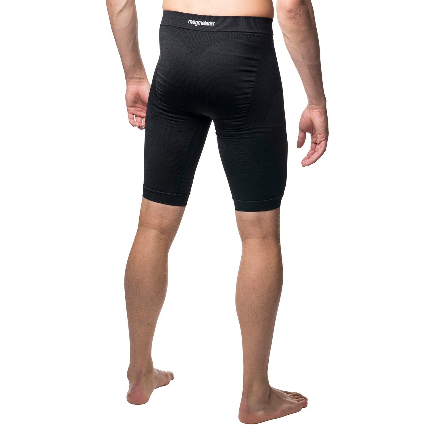 all black compression shorts