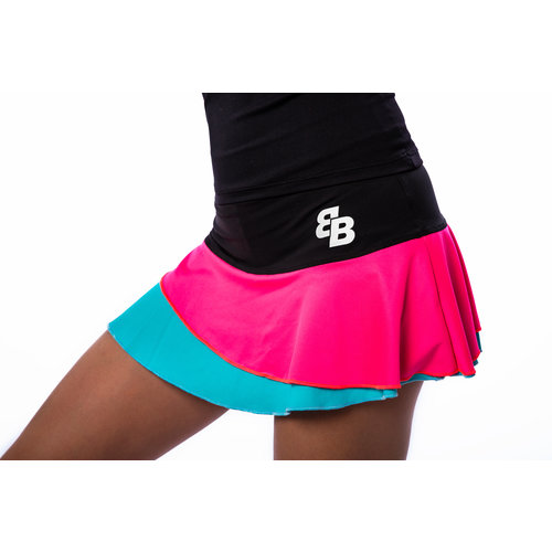 BB by Belen Berbel Skirt Barcelona Pink Blue BB by Belen Berbel Skirt Barcelona Pink Blue