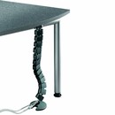 Ergopro Ovale Kabelslang + voet zwart Ergopro Ovale Kabelslang + voet zwart