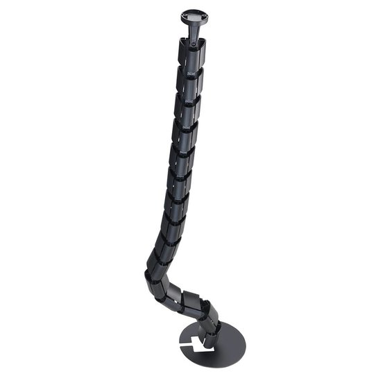 Ergopro Spine Kabelslang + voet zwart