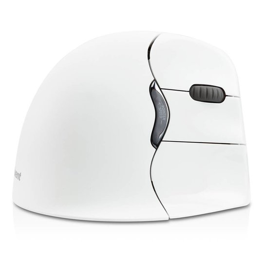 VerticalMouse4 Bluetooth rechtshandige ergonomische muis wit VerticalMouse4 Bluetooth rechtshandige ergonomische muis wit