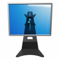 Dataflex Addit monitorstandaard zwart