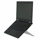 R-Go Riser Attachable laptopstandaard zilver 15"-17" R-Go Riser Attachable laptopstandaard zilver 15"-17"