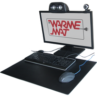 De WarmeMat™ verwarmde bureau-onderlegger Antraciet 65x45cm
