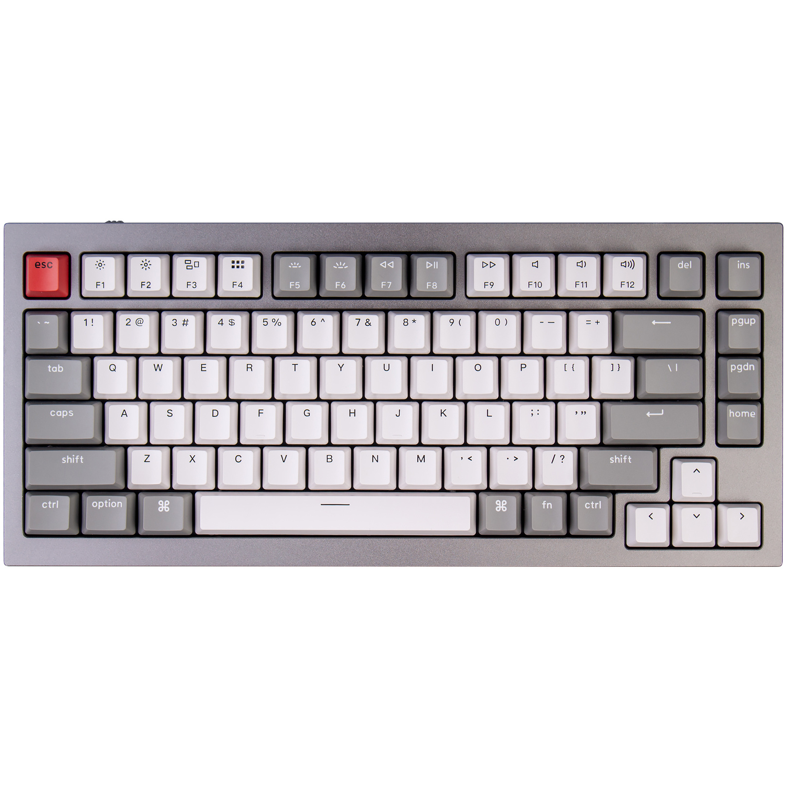 Keychron Q1 QMK grey mechanisch toetsenbord -
