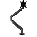 Galaxy monitorarm gasveer + statisch schuin zwart Galaxy monitorarm gasveer + statisch schuin zwart