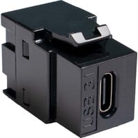 Keystone Insert - USB-C zwart