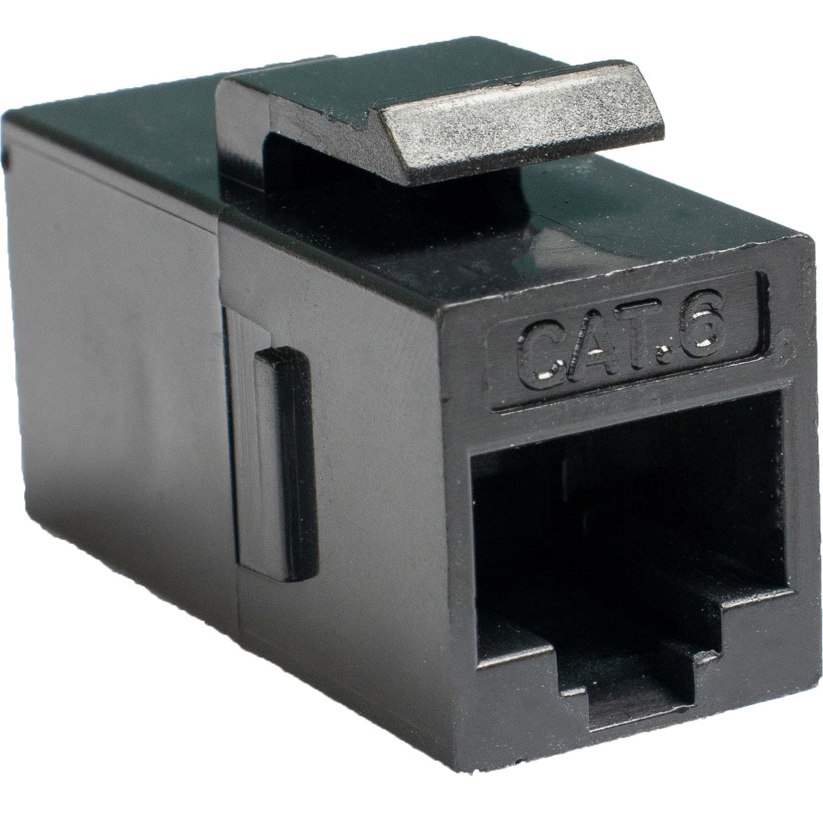 Furniture Insert Rj45 Keystone Insert - RJ45 Cat6 black