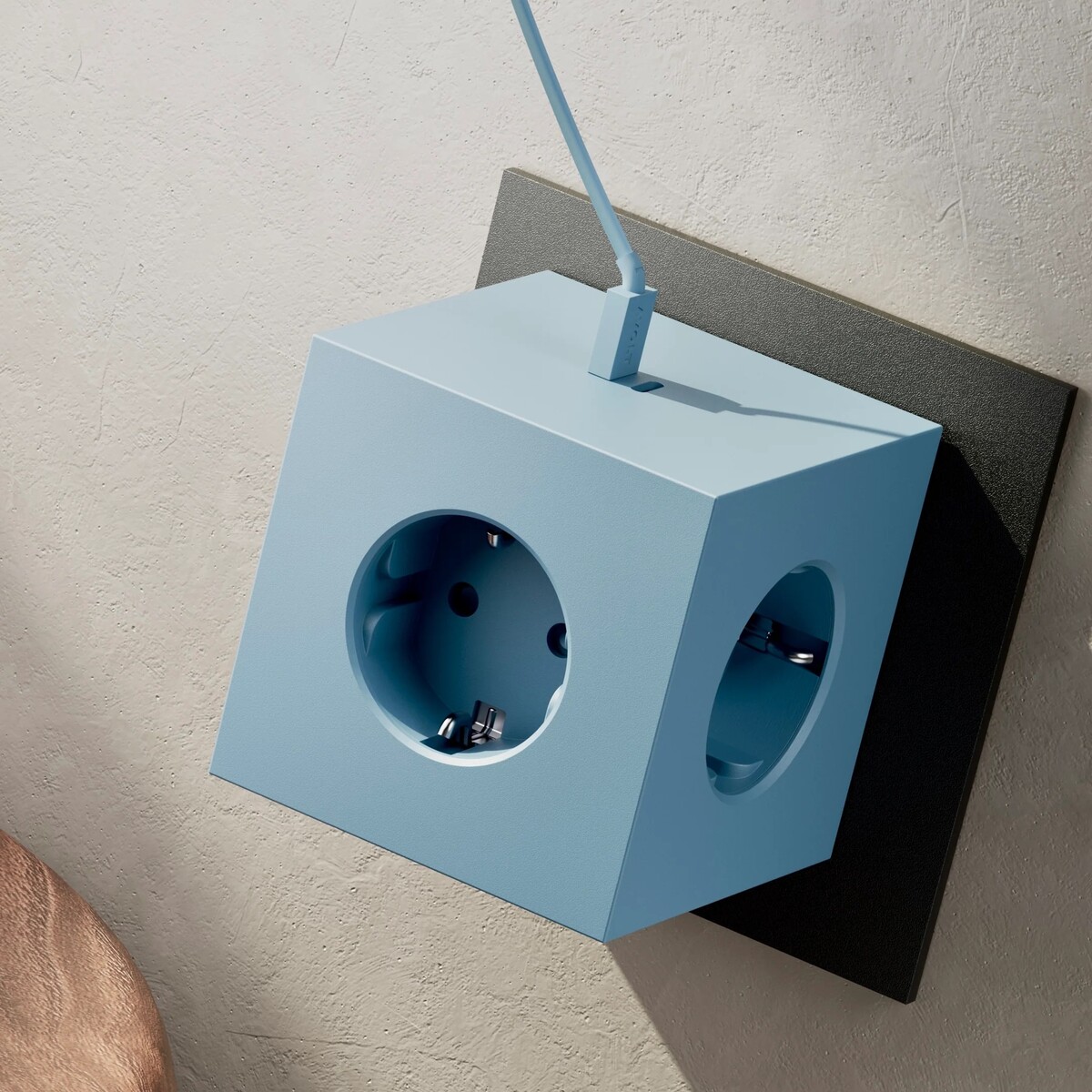 Avolt Square 2 design stekkerdoos met USB-C