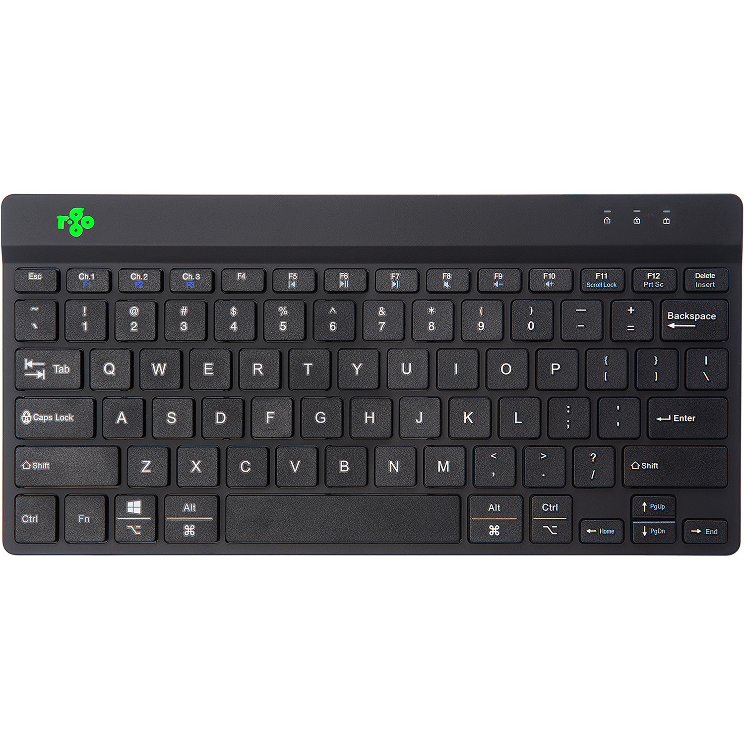 toetsenbord afmetingen R-Go Compact Break bluetooth toetsenbord