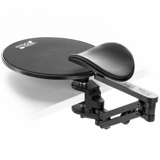 Ergorest ergonomische armsteun + muis plateau zwart