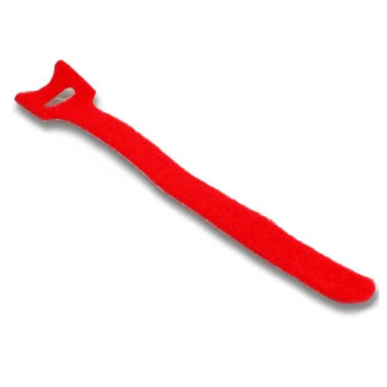 Marker Klittenband Kabelbinders Rood (10 per stuk)