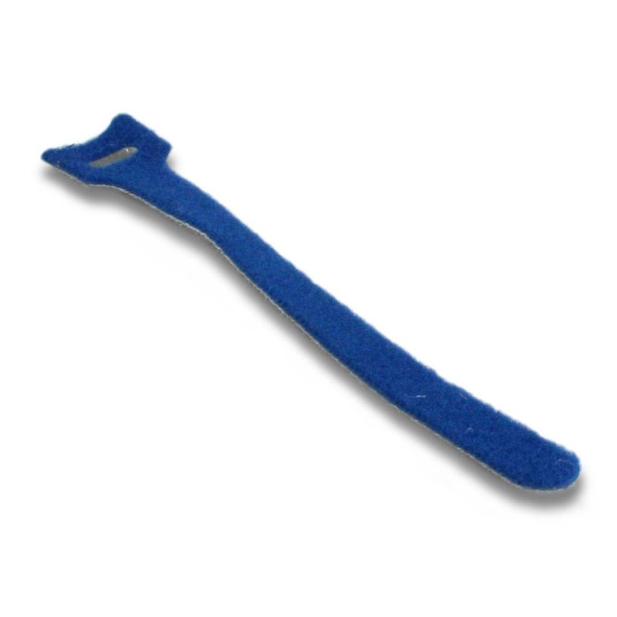 Marker Klittenband Kabelbinders Blauw (10 per stuk)