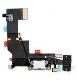 Dock connector voor Apple iPhone 5S Wit/White oplaadpoort reparatie onderdeel