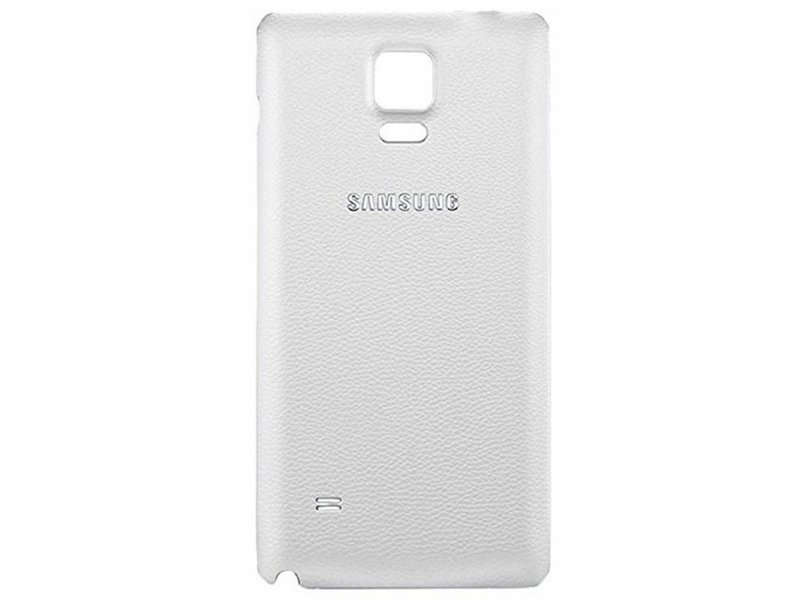 Back cover voor Samsung Galaxy Note 4 Wit / White batterij klepje achterkant