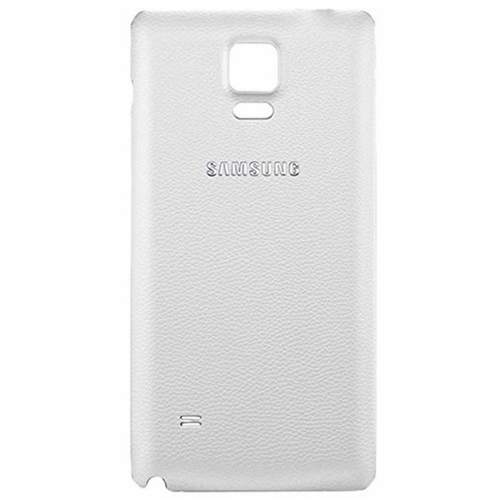 volwassen Wrak doe niet Back cover voor Samsung Galaxy Note 4 Wit / White batterij klepje  achterkant - TrendParts