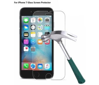 Screenprotector ECHT GEHARD GLAS voor Apple iPhone 7 (tempered glass/gehard glas)