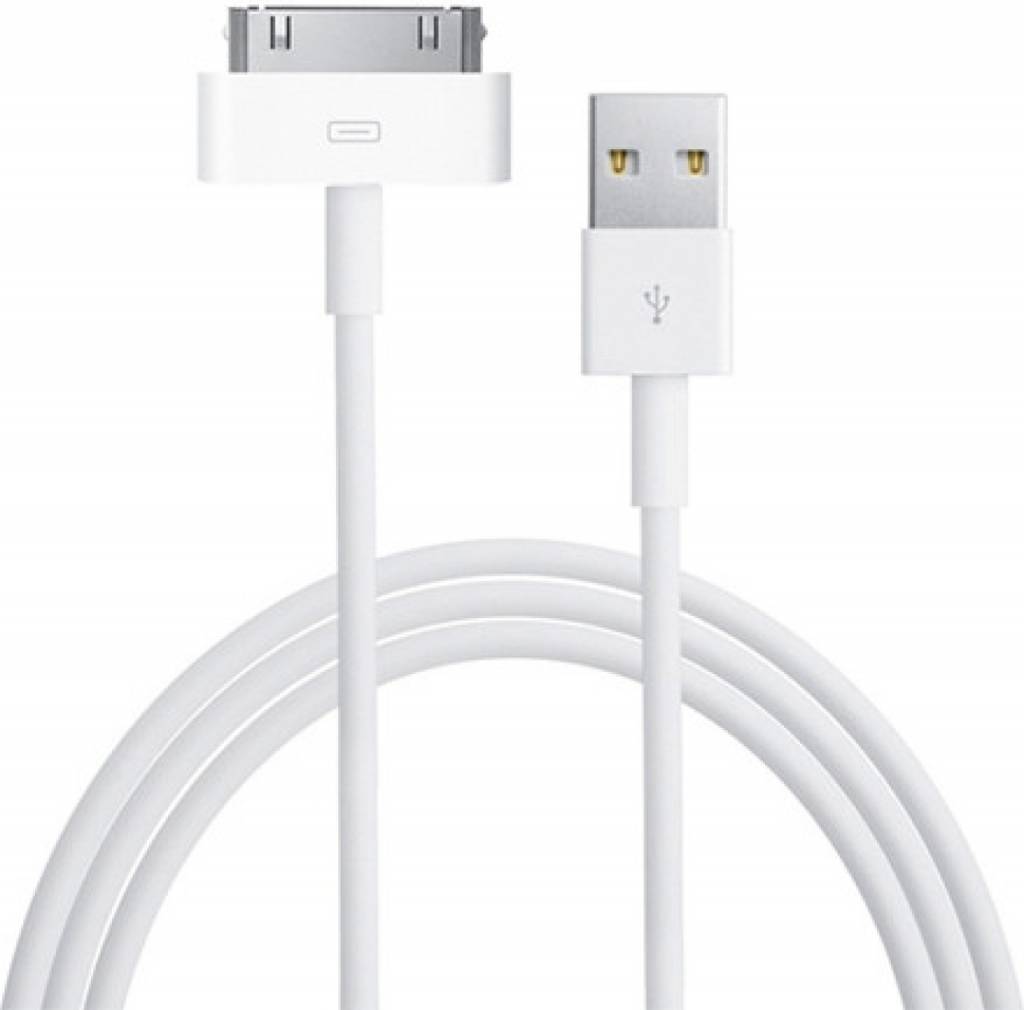 nauwelijks Kindercentrum schommel Premium kwaliteit oplader kabel 1 meter voor Apple iPhone 4 / 4S - 30 pins  - TrendParts