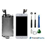 Voorgemonteerd scherm voor Apple iPhone 6 4.7" - AAA+ compleet LCD scherm WIT + Tools + tempered glass