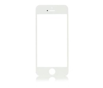 Front glas voor Apple iPhone 5 glasplaat Wit/White scherm voor reparatie
