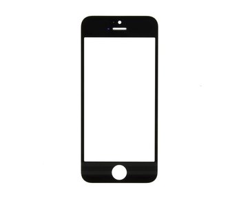 Front glas voor Apple iPhone 5C glasplaat Zwart/Black scherm voor reparatie