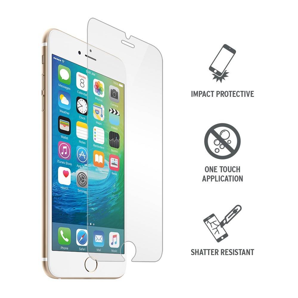 Commotie vrijheid vermogen iPhone 8 tempered Glass screenprotector ECHT GEHARD GLAS bescherming -  TrendParts